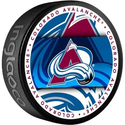 Inglasco / Sherwood Fanouškovský puk NHL Medallion Blister Colorado Avalanche