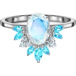 Silenti Jewelry Сребърен пръстен "Божественост" - 6 - 52мм (16.6мм диам. )