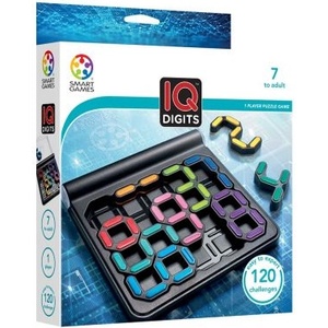 SmartGames Логическа игра - IQ Цифри - 120 предизвикателства - Smart Games (SG301)