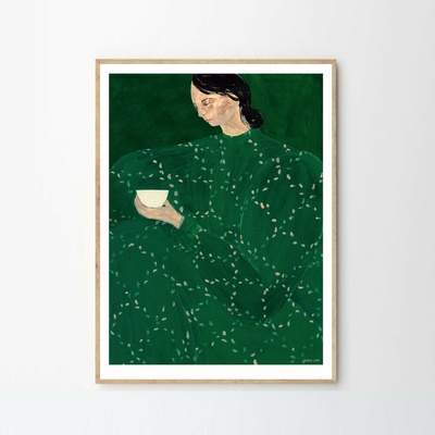 Moikka Plagát Coffee Alone At Place De Clichy by Sofia Lind 50x70 cm