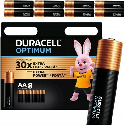 Duracell Optimum AA 8 ks 42386