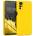 kwmobile Калъф за Motorola Moto G22 - жълт