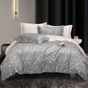 EmonaMall Двулицево спално бельо EmonaMall, 4 части - Модел S15265 (S15265-66666b)