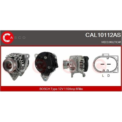 ALTERNATOR 12V 90A CAL10112AS
