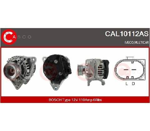 Alternátor CASCO CAL10112AS