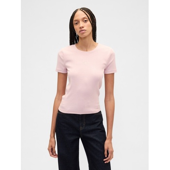 GAP Ребрести crop топ с лого GAP GAP | Rozov | ЖЕНИ | XS
