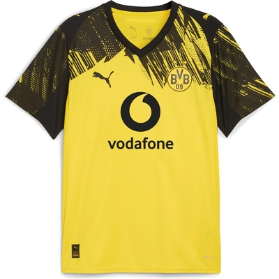 PUMA Футболна фланелка Puma Borussia Dortmund Home Shirt 2025 2026 Adults - Yellow/Black