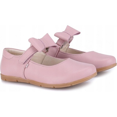 Emel e2703md kožené balerínky růžové