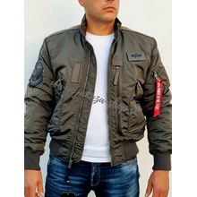 Alpha Industries Engine zimná bunda rep grey šedá