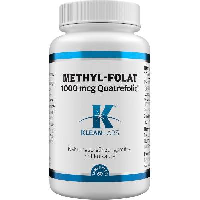KLEAN LABS Methyl-Folat 1000 mcg - 60 таблетки