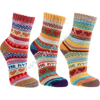 SOCKS4FUN Zimné ponožky W-2297-4 k.4
