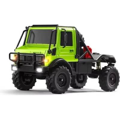 AMEWI MERCEDES-BENZ UNIMOG U4000 SCALE CRAWLER 4WD RTR ZELENÝ 1:18