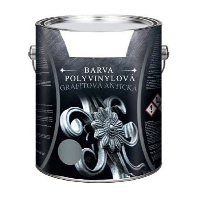 PSG 70.001 Grafitová antická farba pre umelecké kováčstvo, 1 liter