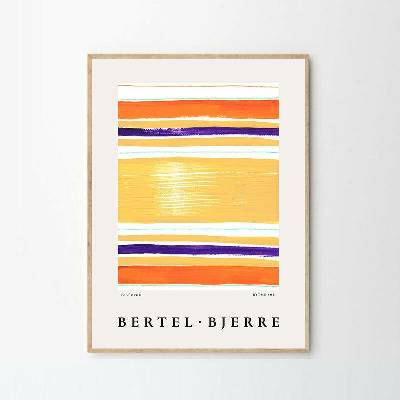 Moikka Plakát Rytme 01 by Bertel Bjerre 30x40