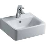 Ideal Standard Connect - Умивалник Cube, 40x36x16 см, с 1 отвор за смесител, бял E713701 (E713701)