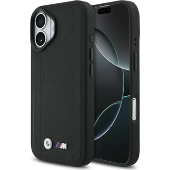BMW Калъф BMW M Quilted Logo MagSafe iPhone 17 - черен (3666339480523)