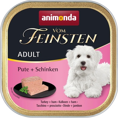Animonda Vom Feinsten Adult Dog krůtí a šunka 6 x 150 g