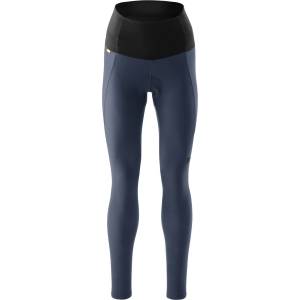 Gonso Дамски дълъг панталон за колоездене Gonso Women's Essential Tight High Waist Therm Cycling bottoms - Navy Carmen - размер 50 (EU) (155-2156-0218)