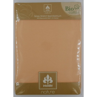 Irisette Jersey prostěradlo BAMBOO BIO COTTON meruňkové mruňkové 50 100x200