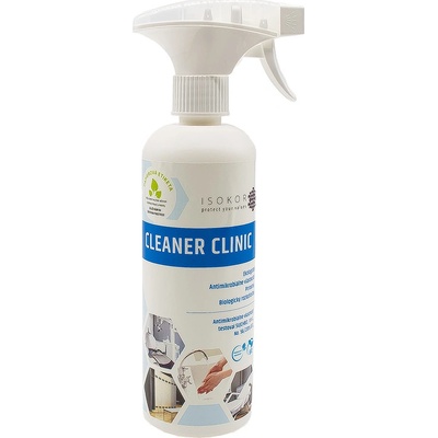ISOKOR CLEANER CLINIC Čistiaci prípravok s antimikrobiálnymi vlastnosťami 500 ml