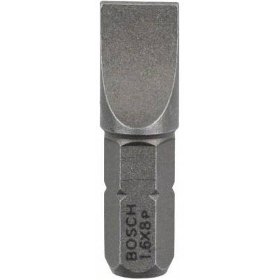 BOSCH Bit plochý 1.6x8.0 eh, 25mm, 3ks 2607001471
