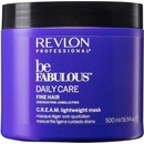 Revlon Be Fabulous Lightweight Mask lehká výživná maska pro jemné vlasy 500 ml