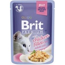Kapsičky pre mačky Brit Premium Cat Delicate Fillets in Jelly Chicken 85 g