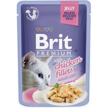 Brit Premium Cat Delicate Fillets in Jelly Chicken 85 g