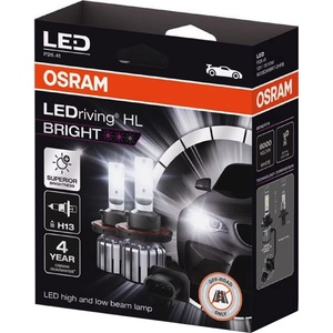 OSRAM LEDriving HL BRIGHT 2HFB H13 15/10W 6000K