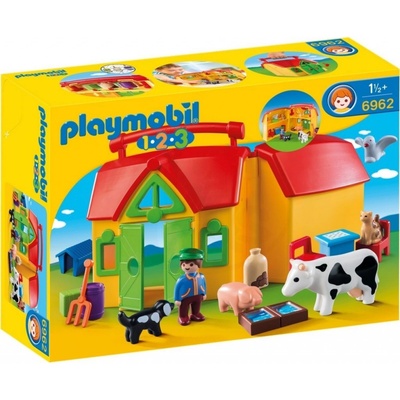 Playmobil 6962 Moja prvá prenosná farma 1.2.3