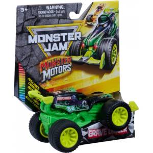 Spin Master Monster Мотор светещ Grave Digger 1: 64 (6076680_GRAVE_DIGGER)