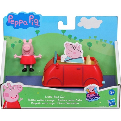 Hasbro Prasátko Peppa rodinné červené auto