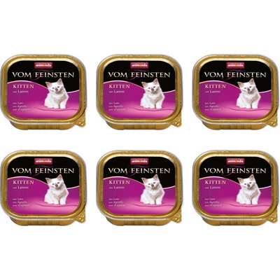Animonda Paštika Vom Feinstein Kitten jehně 6 x 100 g