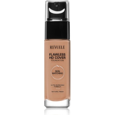 Revuele Flawless HD Cover Foundation лек фон дьо тен за перфектен външен вид цвят 03 Beige 33ml