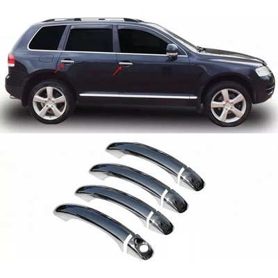 Omtec VW Touareg - nerez chrom kryty zrkadiel 2003-2007