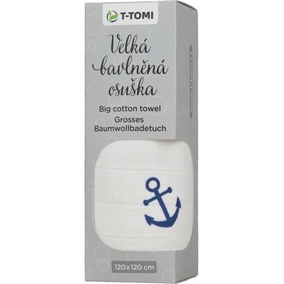 TTOMI Accessories s.r.o. Velká bavlněná TETRA osuška anchors / kotvy – Zboží Dáma