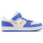 Nike Детски маратонки Nike Kid's Court Borough Low Fleece Sneakers - White / White / Sapphire / Black - размер 33, 5 (EU) (702-5663-0113)