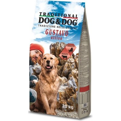 Dog&Dog Gustavo Active Beef 20 kg