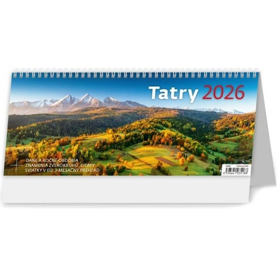 Stolový stĺpcový Tatry 2026