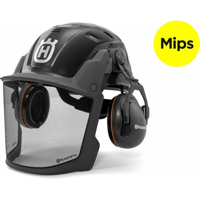 Husquarna Technical Mips 5376448-03 šedá – Zboží Mobilmania