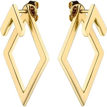 HARAHU Обеци ov-38817 - Златна kp38817 (ov-38817)