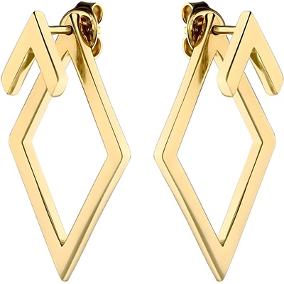 HARAHU Обеци ov-38817 - Златна kp38817 (ov-38817)