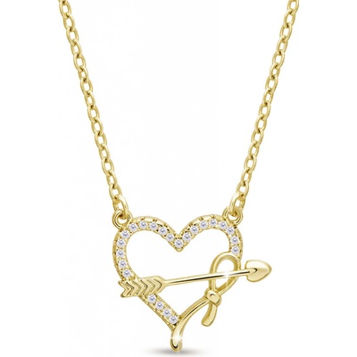 Ellami Řetízek s přívěskem srdce 3002359
