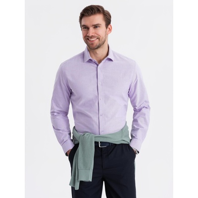 Ombre Clothing Мъжка памучна риза оксфорд в пастелни цветове Ombre Clothing Ombre Clothing | Lilav | МЪЖЕ | L