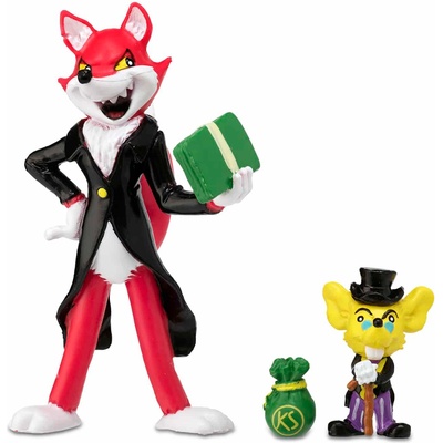 Фигурки Хитрата лисица Рейнард и вълчо (e65332872d9b)