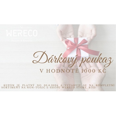 Dárkový poukaz na nákup v hodnotě 300 Kč