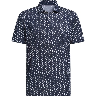 adidas Ultimate365 Mesh Print Climacool Polo tmavě modré – Hledejceny.cz