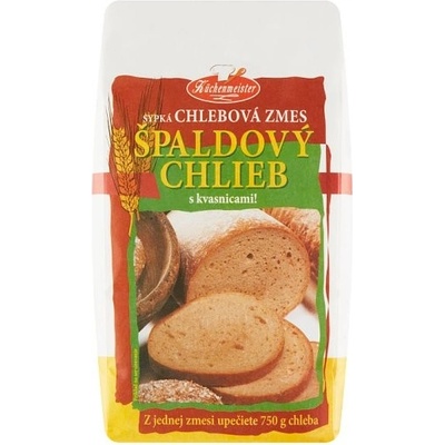 Küchenmeister Špaldový chlieb s kvasnicami 0,5 kg