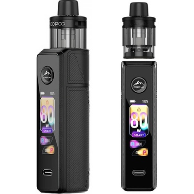 VooPoo Drag X3 Pod Kit 80W 0 mAh Carbon Fiber Black