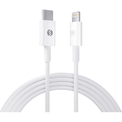 S-Link – SL-C120 2 A 20 W rychlé nabíjení Type-C na Lightning datový a nabíjecí 1m bílý